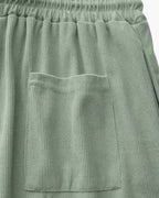Men's Fine Corduroy Drawstring Shorts with Relaxed Fit