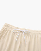 Men's Fine Corduroy Drawstring Shorts with Relaxed Fit