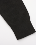 Men's Fine Knit Long Sleeve Polo Sweater with Buttons