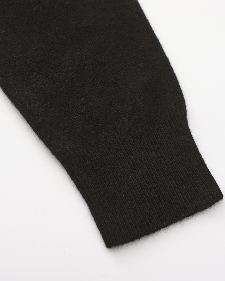 Men's Fine Knit Long Sleeve Polo Sweater with Buttons