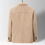 Men's Herringbone Chore Coat with Patch Pockets