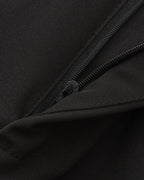 Men's High Waist Pleated Trousers with Side Adjusters