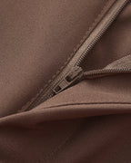Men's High Waist Pleated Trousers with Side Adjusters