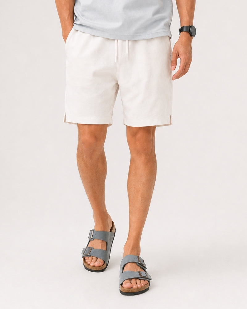 Men's Lightweight Court Shorts with Elasticated Waist