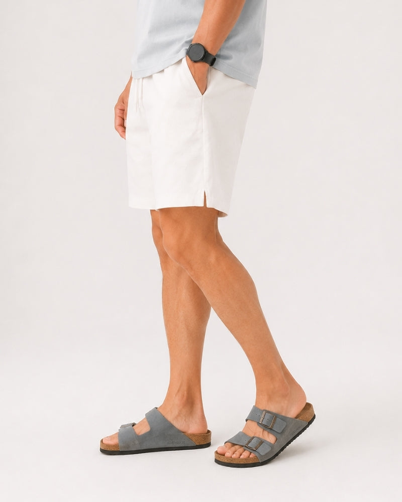Men's Lightweight Court Shorts with Elasticated Waist