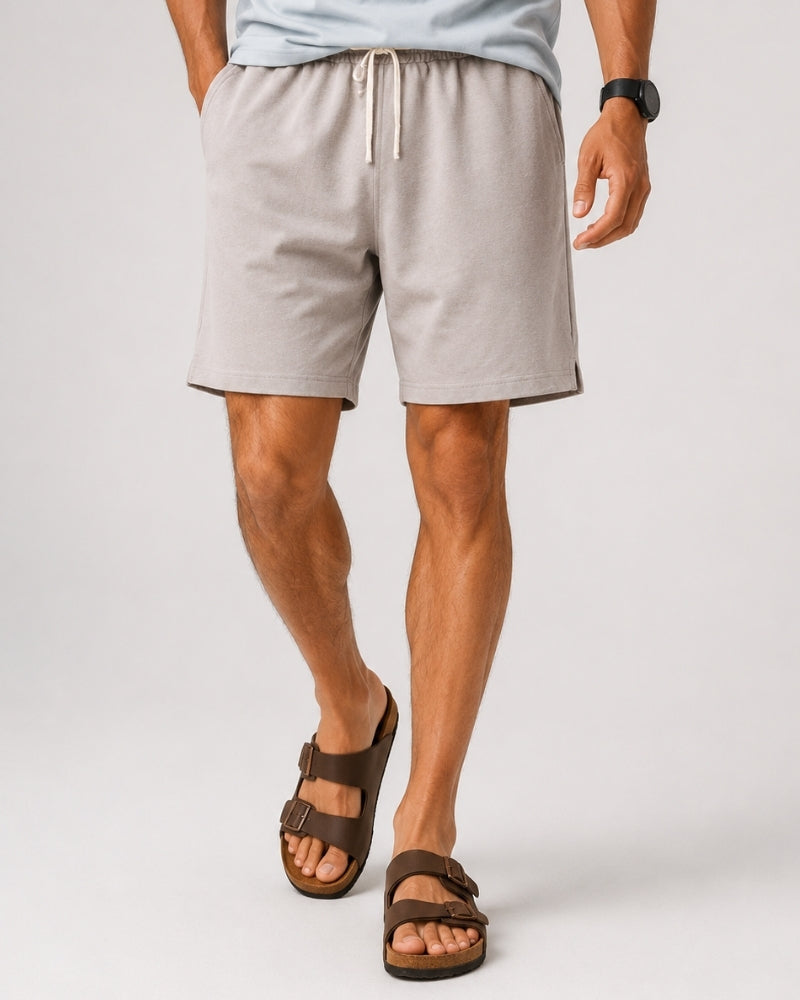 Men's Lightweight Court Shorts with Elasticated Waist