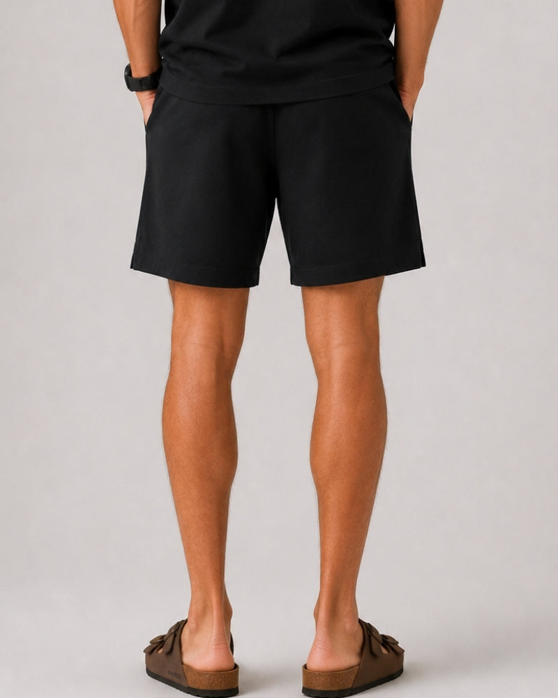 Men's Lightweight Court Shorts with Elasticated Waist