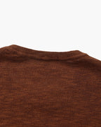 Men's Lightweight Crew Neck Sweater with Ribbed Trims