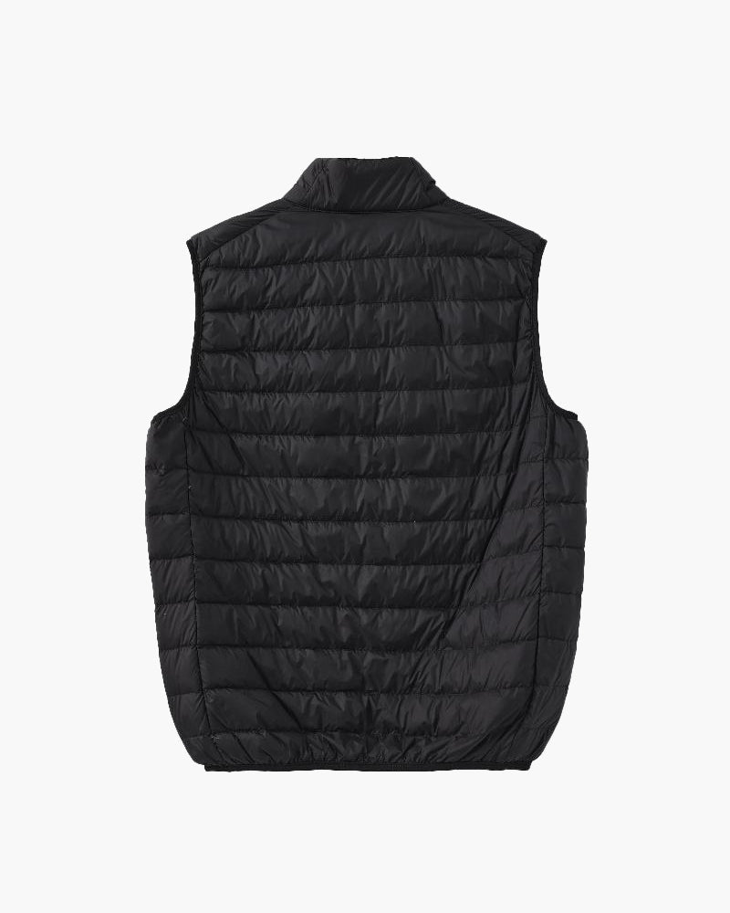 Men's Lightweight Quilted Puffer Vest with Stand Collar
