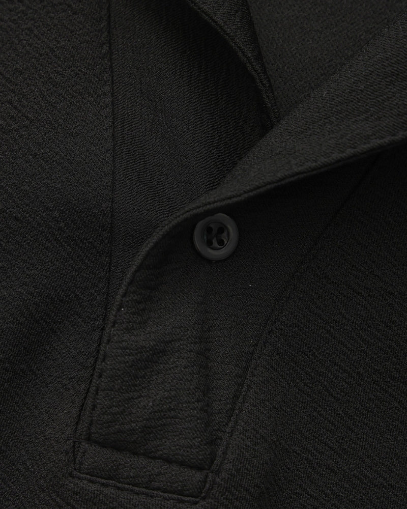 Men's Matching Polo and Trouser Set with Camp Collar