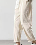 Men's Relaxed Lounge Trousers with Drawstring Waist