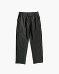 Men's Relaxed Lounge Trousers with Drawstring Waist - Black