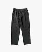 Men's Relaxed Lounge Trousers with Drawstring Waist - Black