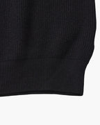 Men's Ribbed Half-Zip Pullover with Tailored Fit