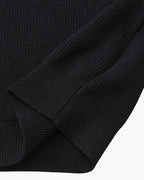 Men's Ribbed Half-Zip Pullover with Tailored Fit