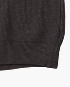 Men's Ribbed Half-Zip Pullover with Tailored Fit