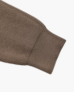 Men's Ribbed Half-Zip Pullover with Tailored Fit