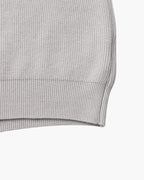 Men's Ribbed Half-Zip Pullover with Tailored Fit