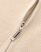Men's Ribbed Knit Sleeveless Zip Vest with Stand Collar