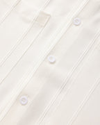 Men's Ribbed Long Sleeve Shirt with Double Chest Pockets