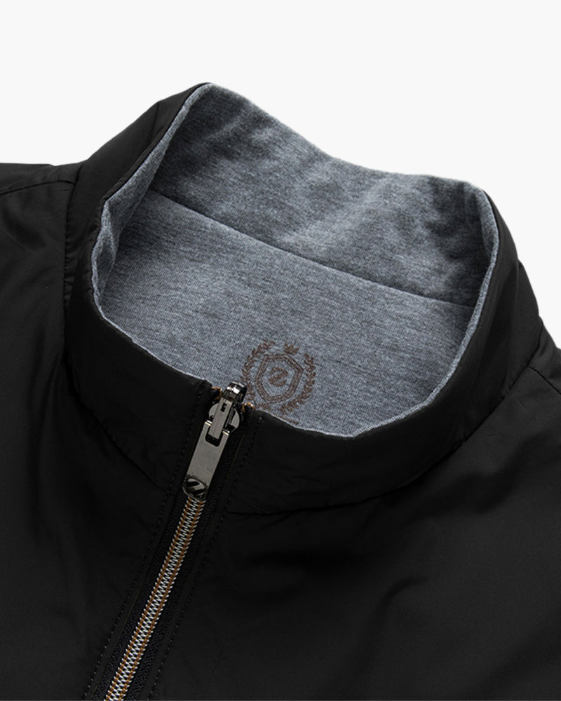 Men's Slim Fleece-Lined Bodywarmer with Zip Front