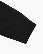 Men's Slim Ribbed Mock Neck Sweater with Long Sleeves