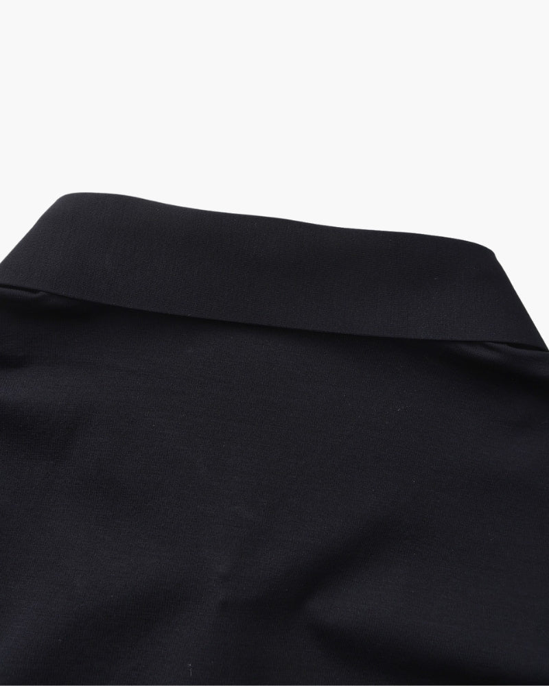 Men's Tailored Stretch Dress Shirt with Spread Collar