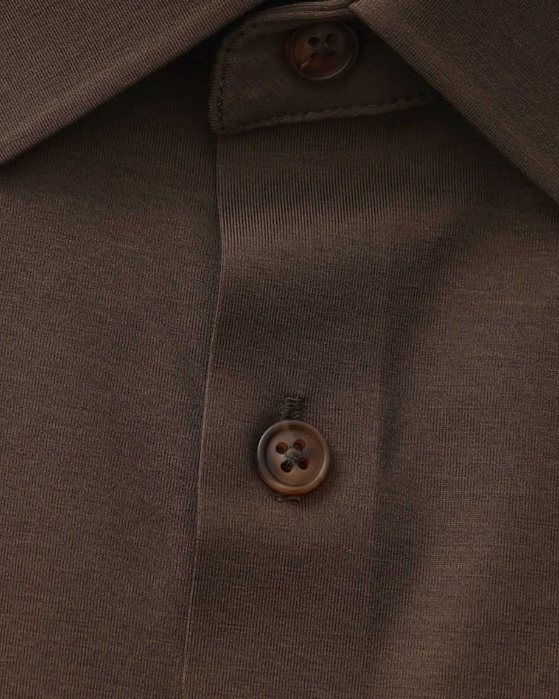 Men's Tailored Stretch Dress Shirt with Spread Collar