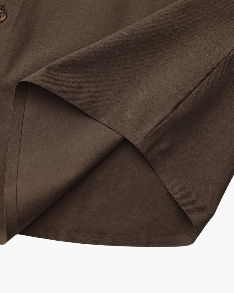 Men's Tailored Stretch Dress Shirt with Spread Collar