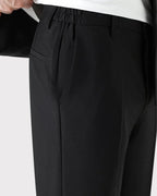 Men's Two-Piece Set with Short Sleeve Blazer and Trousers