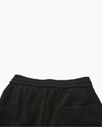 Men's Velvet Corduroy Drawstring Trousers with Straight Leg