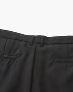 Men's Wide Leg Pleated Trousers with Elasticated Back