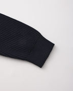 Men's Wide Rib Crew Neck Sweater with Relaxed Fit