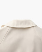 Women's Belted Trench Coat with Storm Flaps and Cuff Tabs