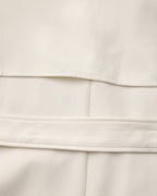 Women's Belted Trench Coat with Storm Flaps and Cuff Tabs