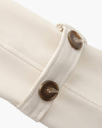 Women's Belted Trench Coat with Storm Flaps and Cuff Tabs