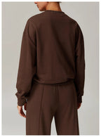 Women's Crewneck Sweatshirt and Pants Lounge Set