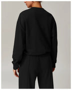 Women's Crewneck Sweatshirt and Pants Lounge Set
