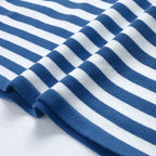 Women's Striped Long Sleeve Tee with Crew Neck